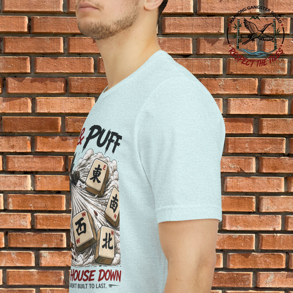 Mahjong Gangster Squad - "Blow the House Down" Graphic Tee