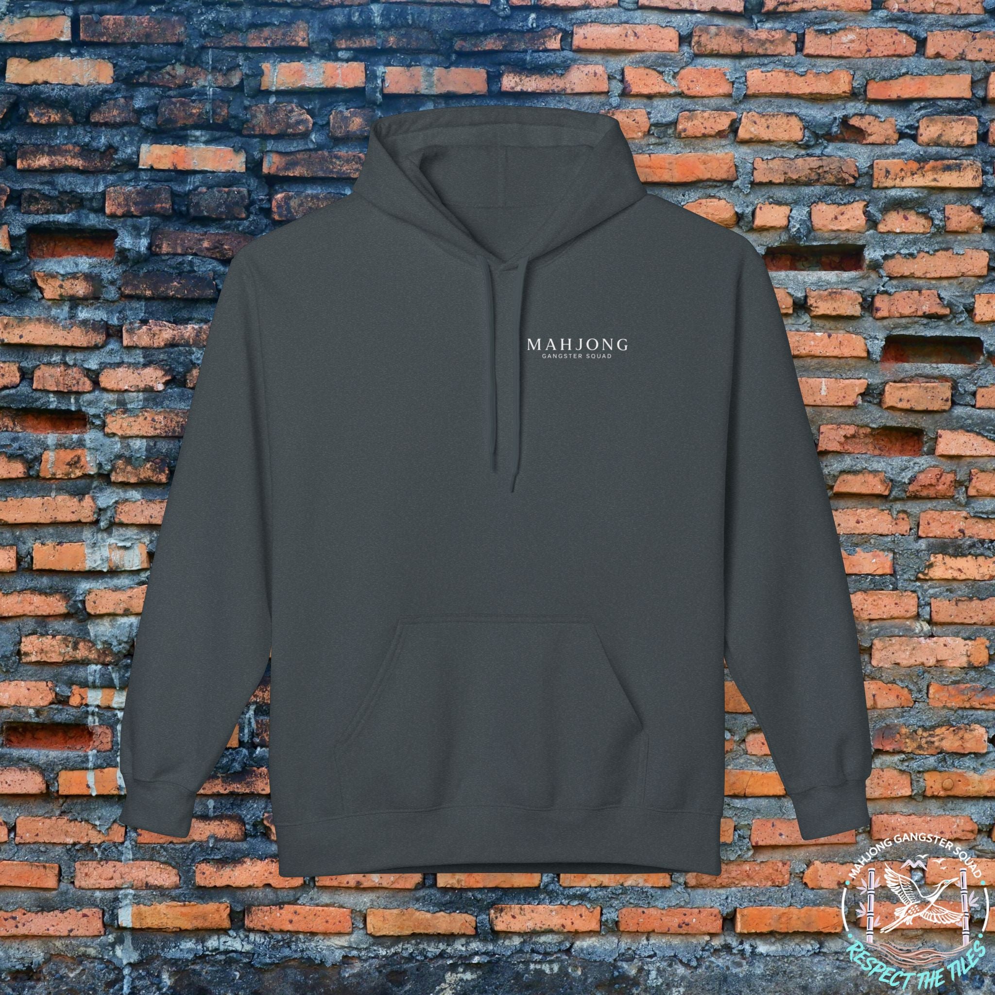 Mahjong Gangster Squad Hoodie — “Bams, Beers & Bad Decisions”