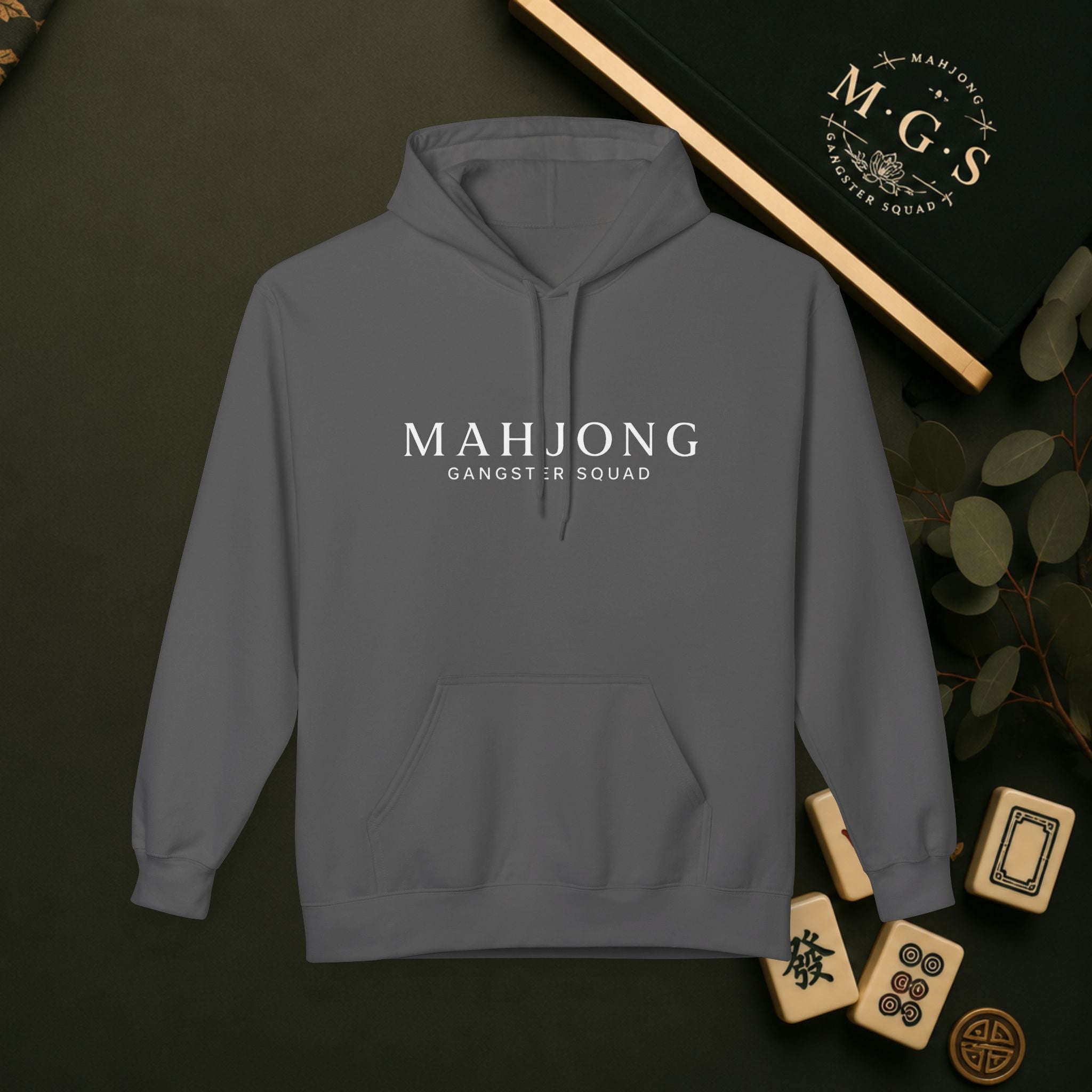 Mahjong Gangster Squad Hoodie — "Mahjong Gangster Squad"