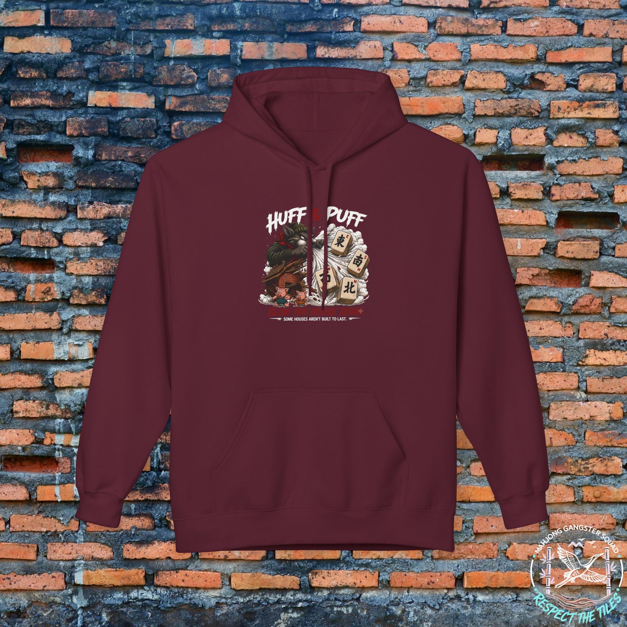 Mahjong Gangster Squad — "Blow the House Down" Hoodie