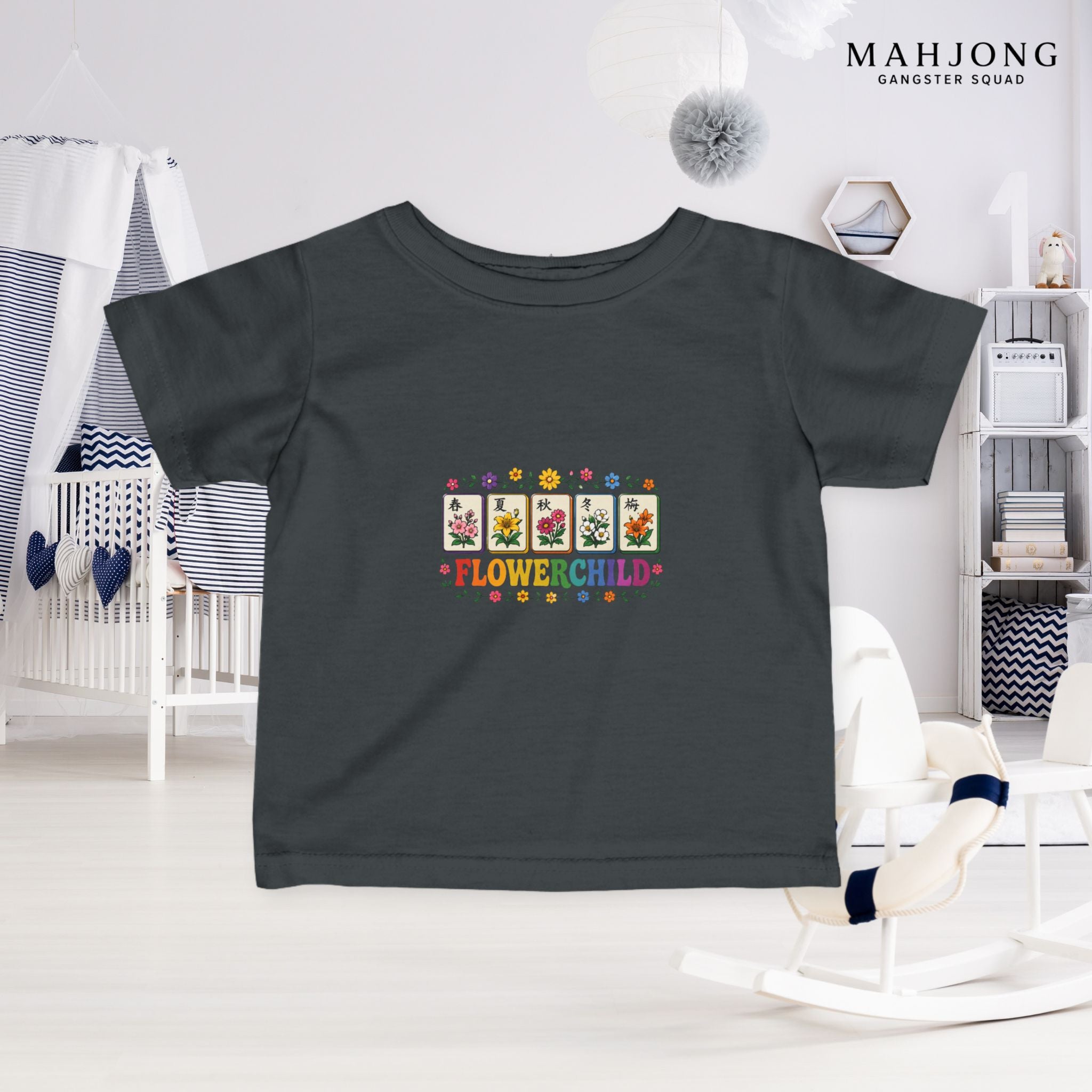 Mahjong Gangster Squad — ''Flower Child" Infant Tee