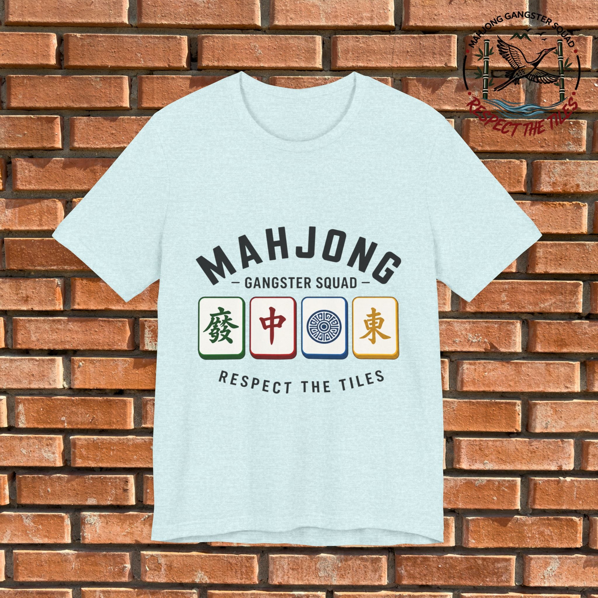 Mahjong Gangster Squad - "Respect the Tiles: Tiles" Graphic Tee