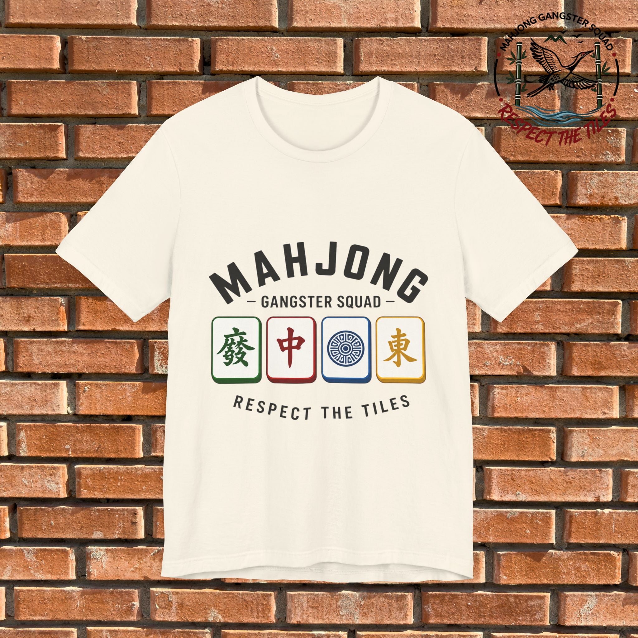 Mahjong Gangster Squad - "Respect the Tiles: Tiles" Graphic Tee