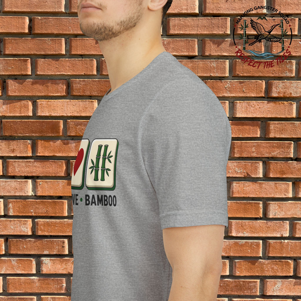 Mahjong Gangster Squad - "Peace • Love • Bamboo" Graphic Tee