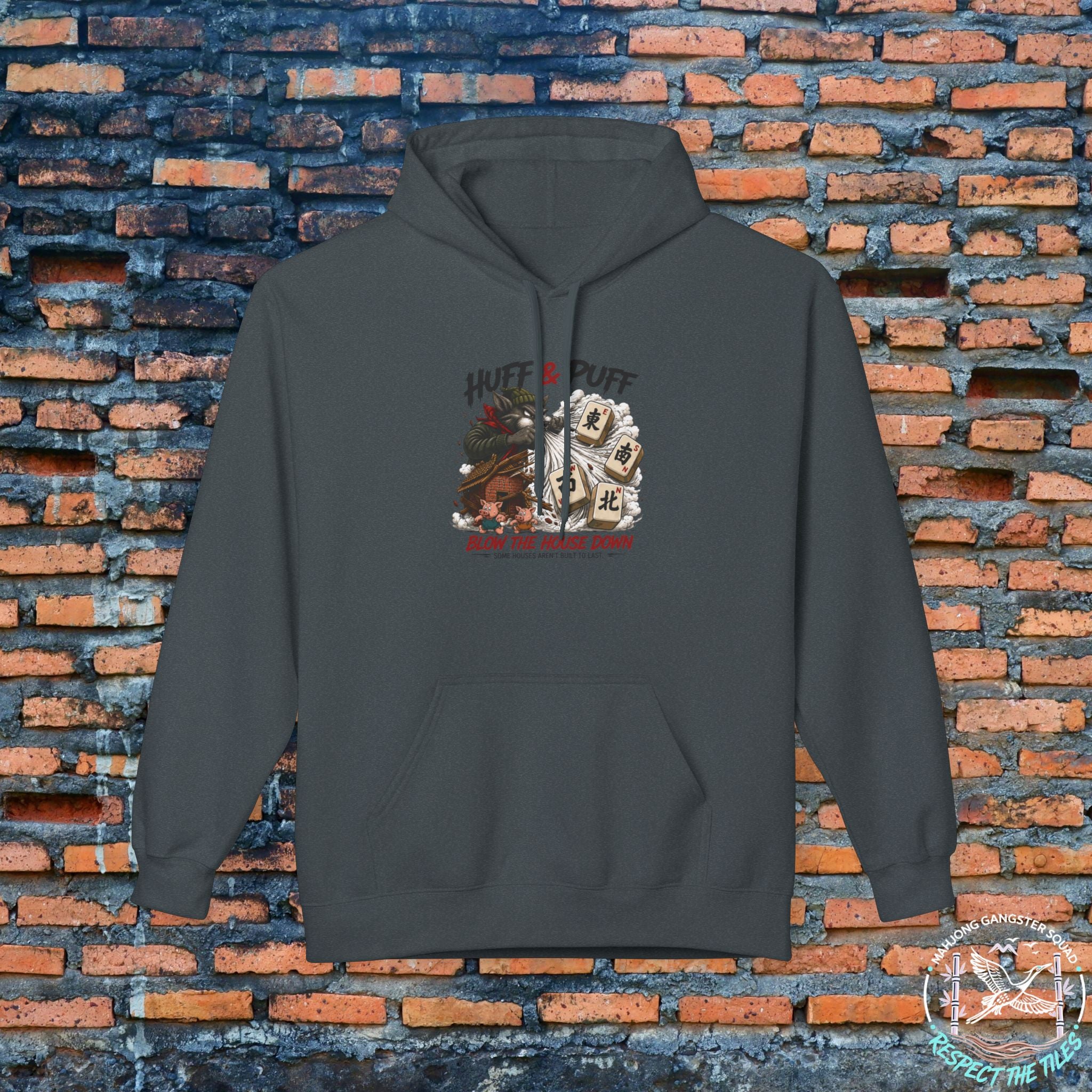 Mahjong Gangster Squad — "Blow the House Down" Hoodie
