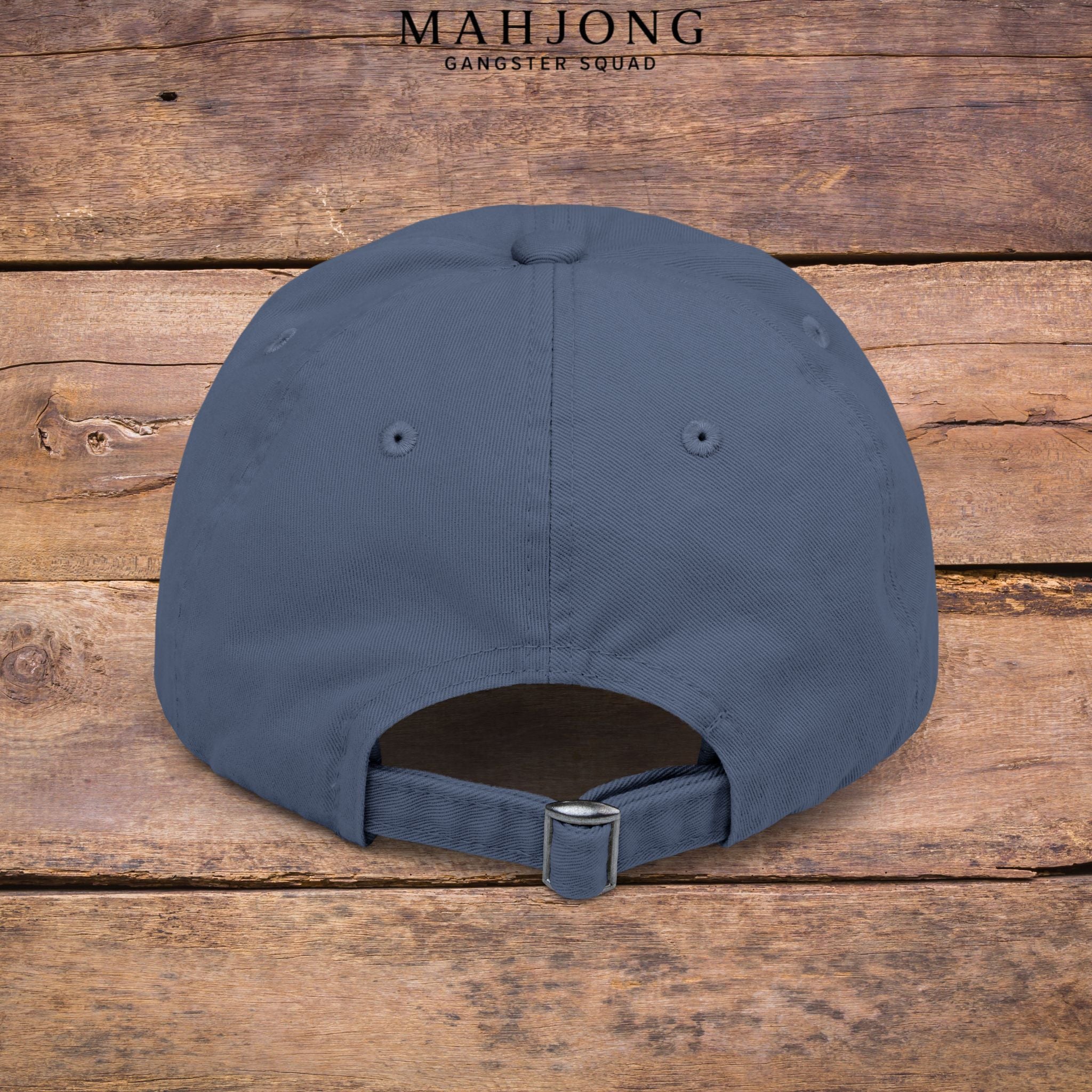 Mahjong 'Respect the Tiles' Distressed Cap — Edgy Player Hat