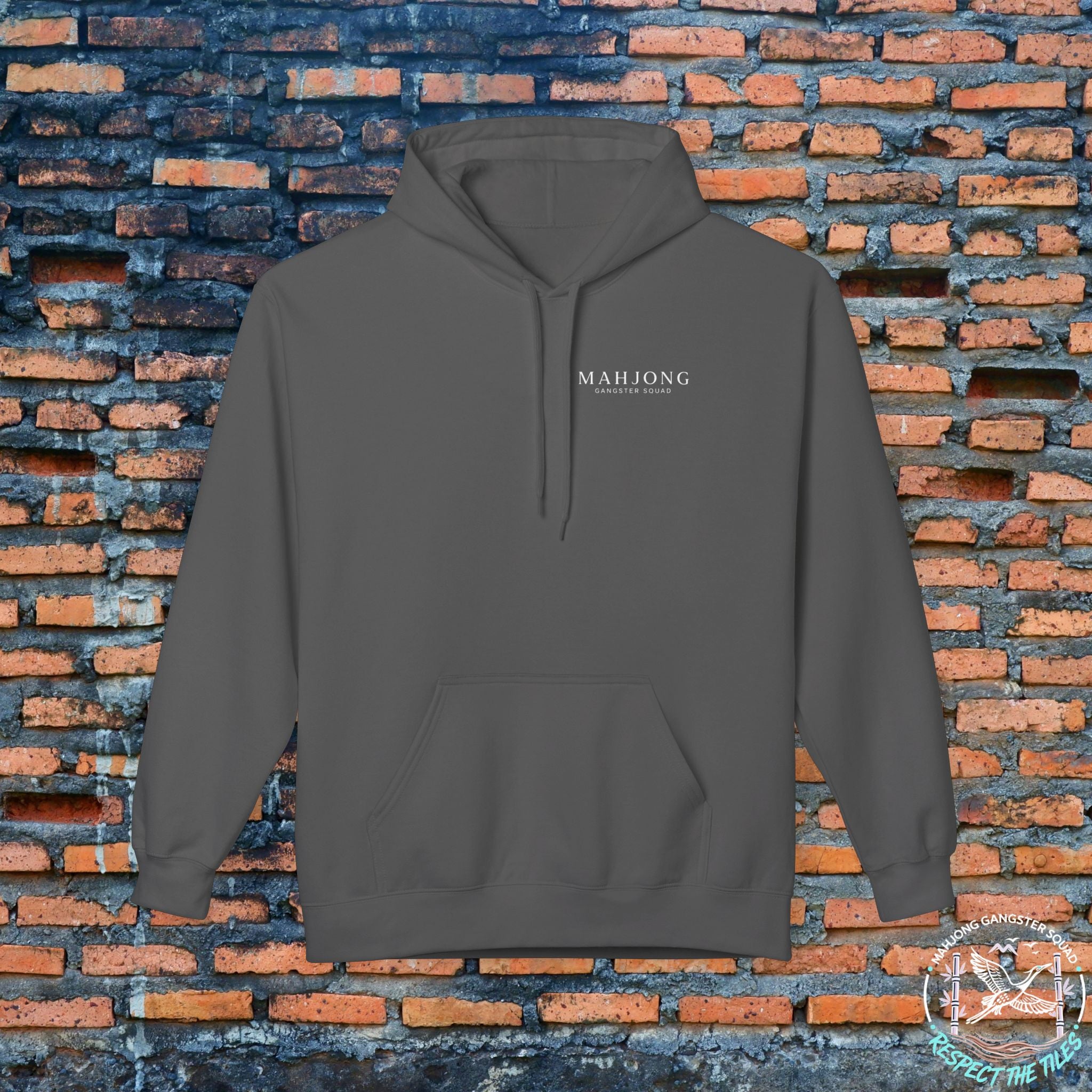 Mahjong Gangster Squad Hoodie — “Bams, Beers & Bad Decisions”
