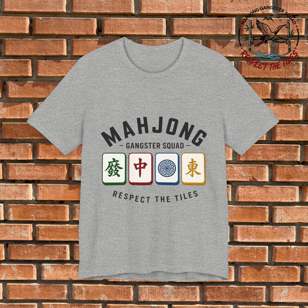 Mahjong Gangster Squad - "Respect the Tiles: Tiles" Graphic Tee