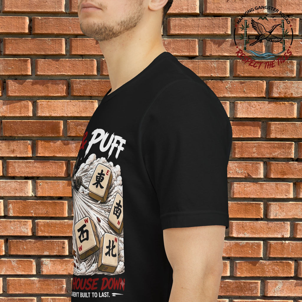 Mahjong Gangster Squad - "Blow the House Down" Graphic Tee