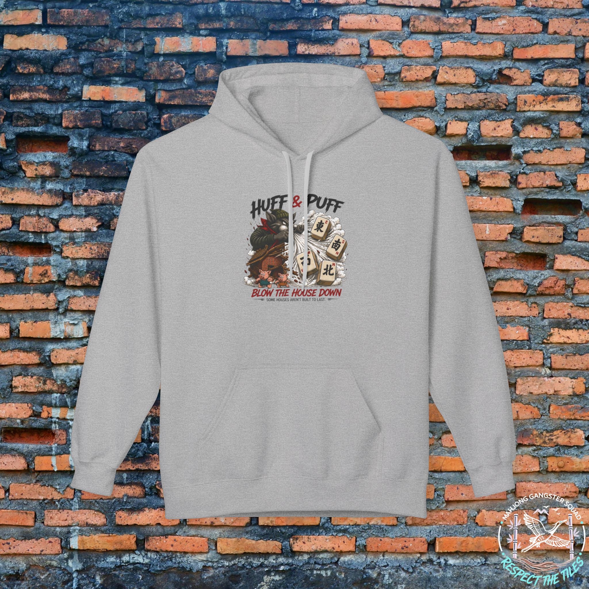 Mahjong Gangster Squad — "Blow the House Down" Hoodie