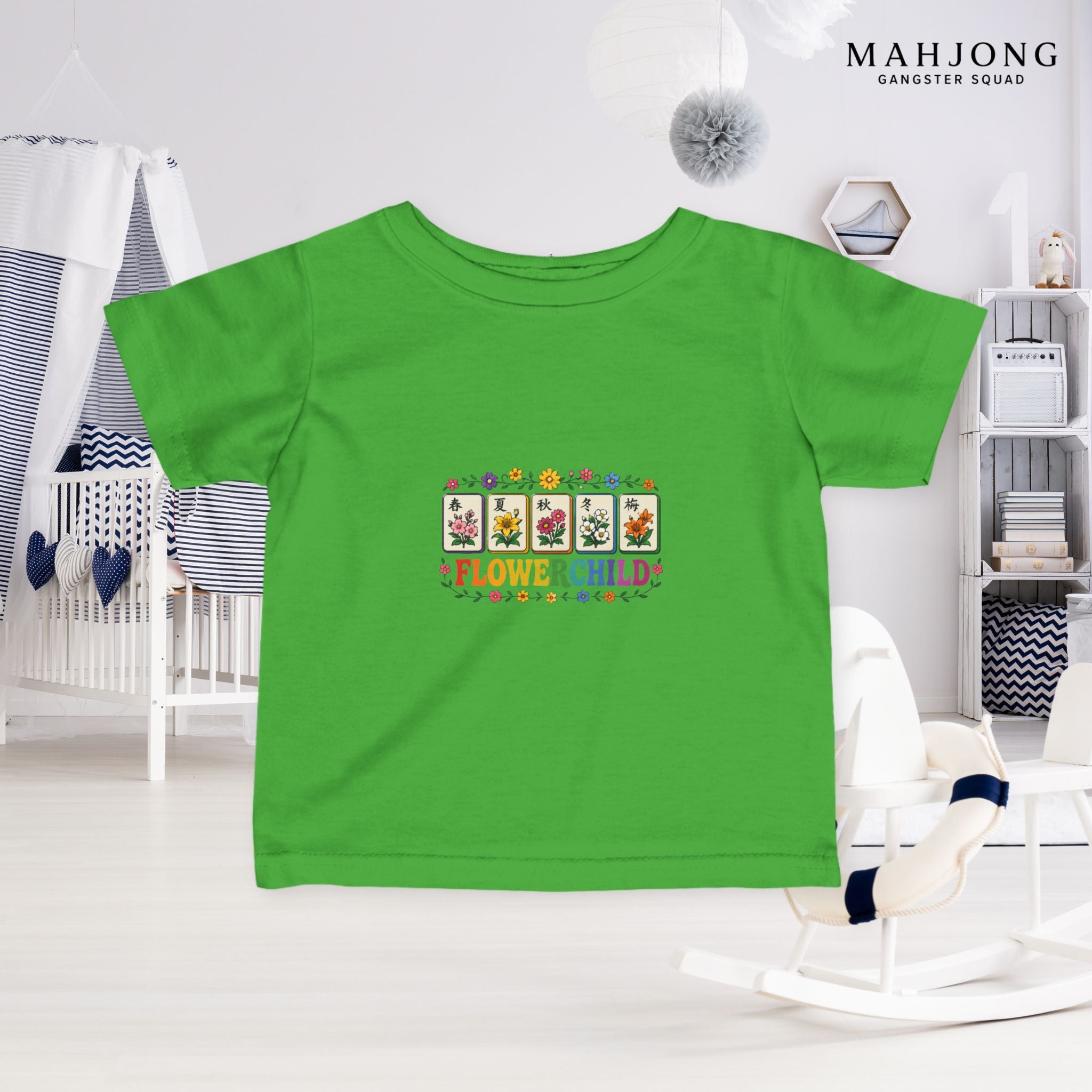 Mahjong Gangster Squad — ''Flower Child" Infant Tee