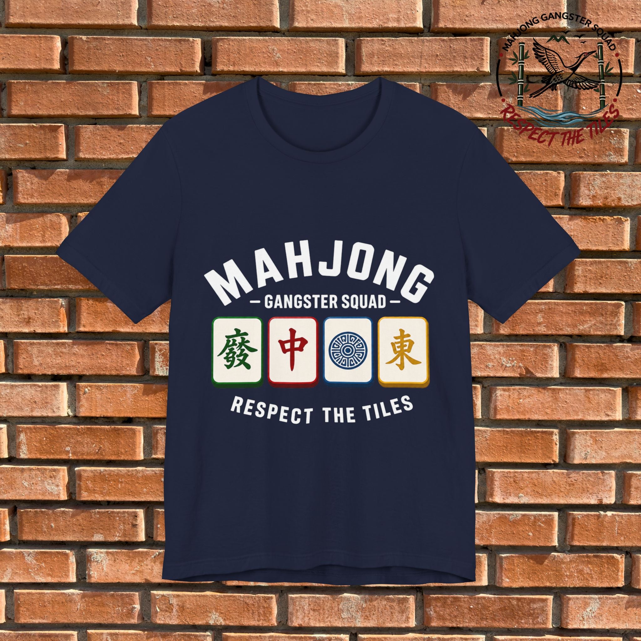Mahjong Gangster Squad - "Respect the Tiles: Tiles" Graphic Tee