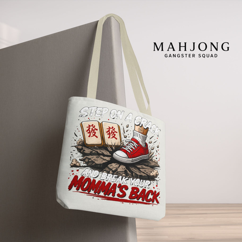 MahJong Gangster Squad - "Step on a Crack" Tote Bag