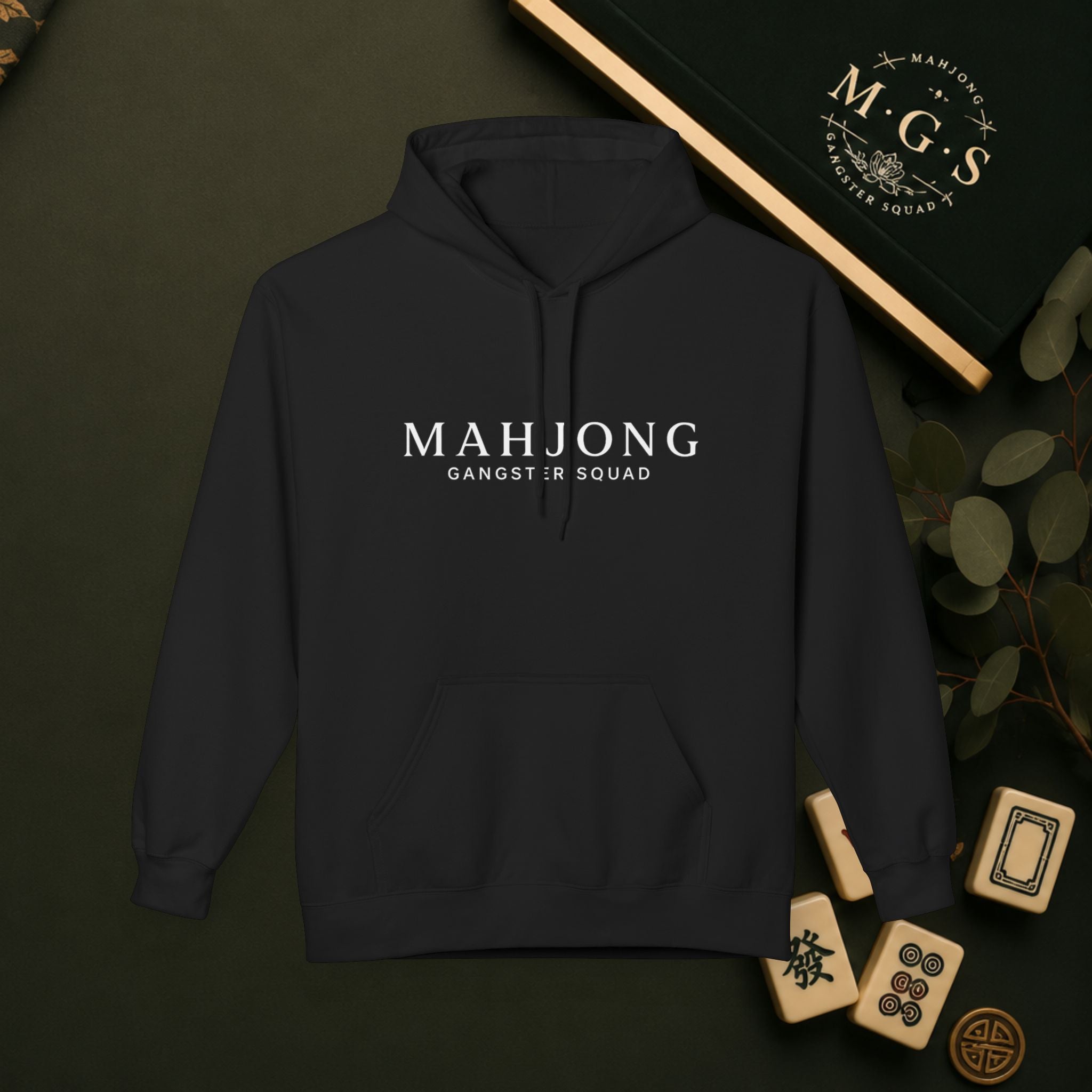 Mahjong Gangster Squad Hoodie — "Mahjong Gangster Squad"