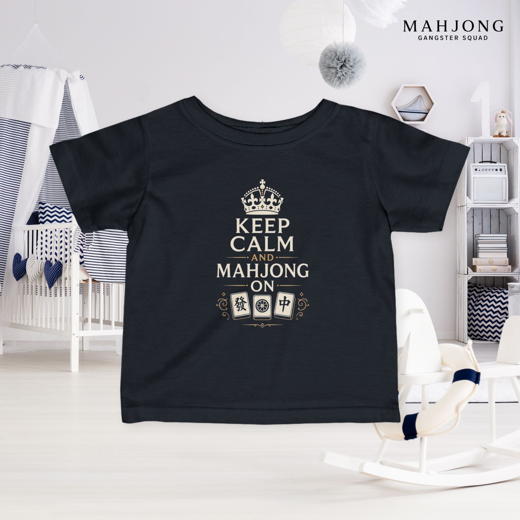Mahjong Gangster Squad — ''Keep Calm" Infant Tee
