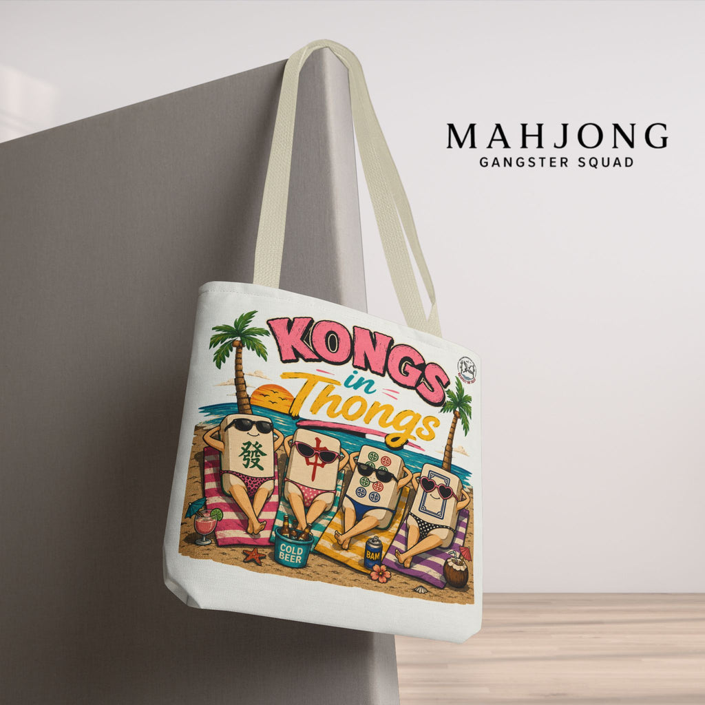 MahJong Gangster Squad - "Kongs in Thongs" Tote Bag