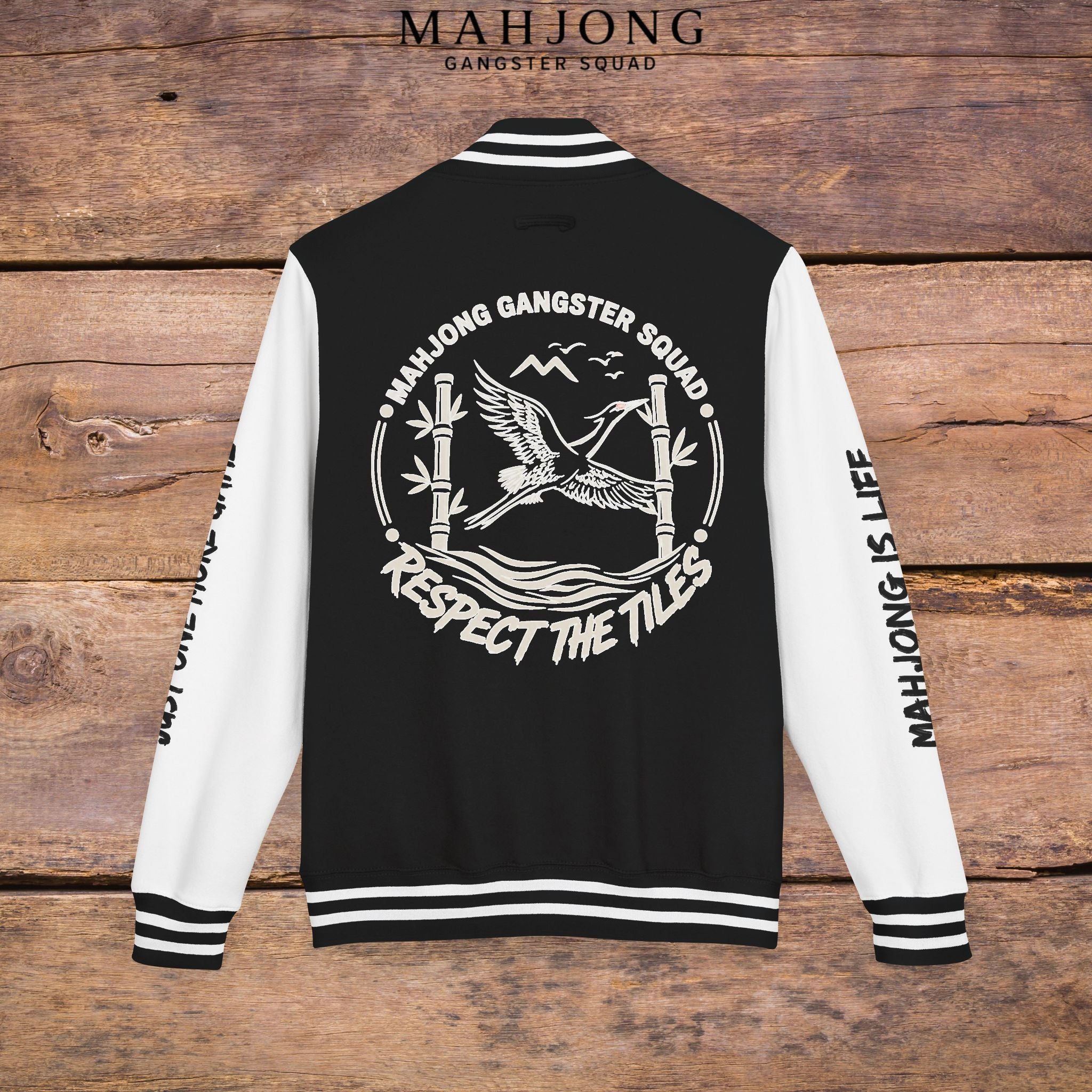 Mahjong Gangster Squad - Letterman Jacket