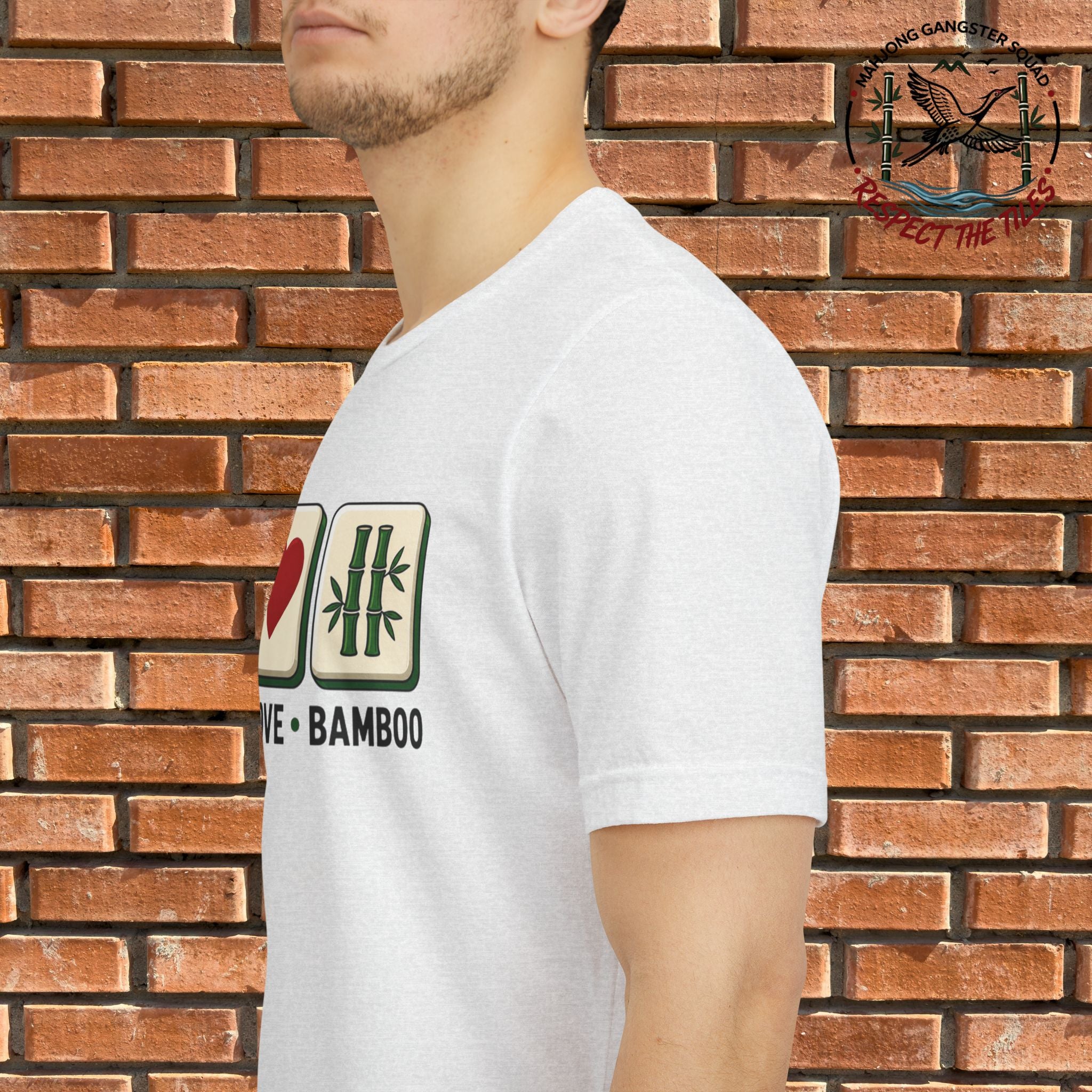 Mahjong Gangster Squad - "Peace • Love • Bamboo" Graphic Tee