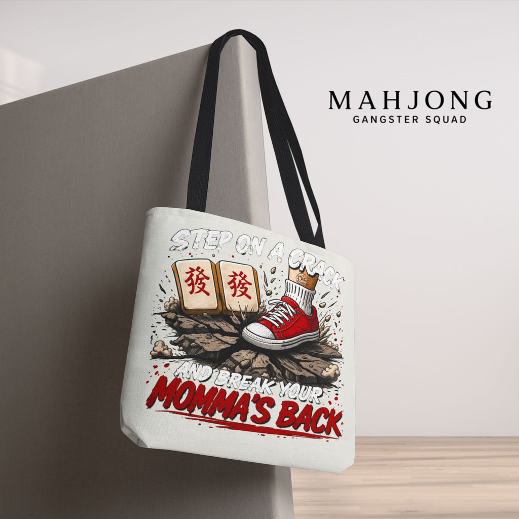 MahJong Gangster Squad - "Step on a Crack" Tote Bag