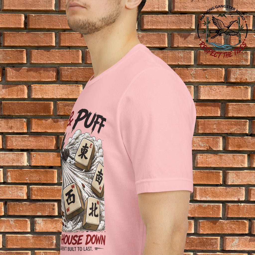 Mahjong Gangster Squad - "Blow the House Down" Graphic Tee