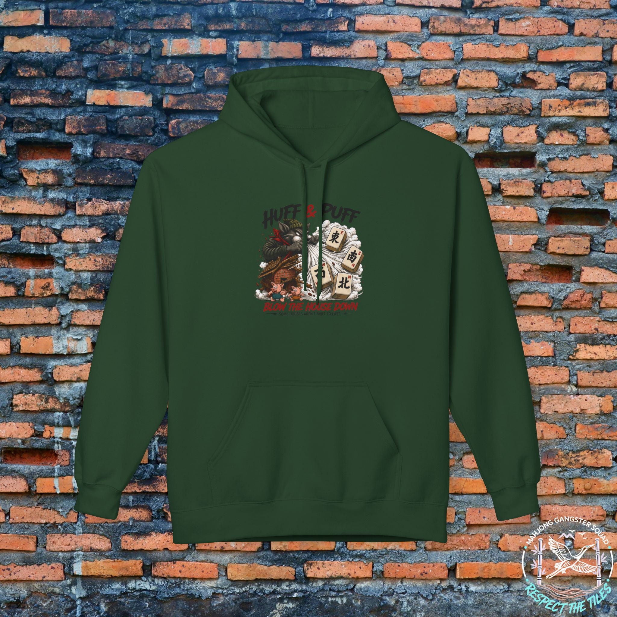 Mahjong Gangster Squad — "Blow the House Down" Hoodie