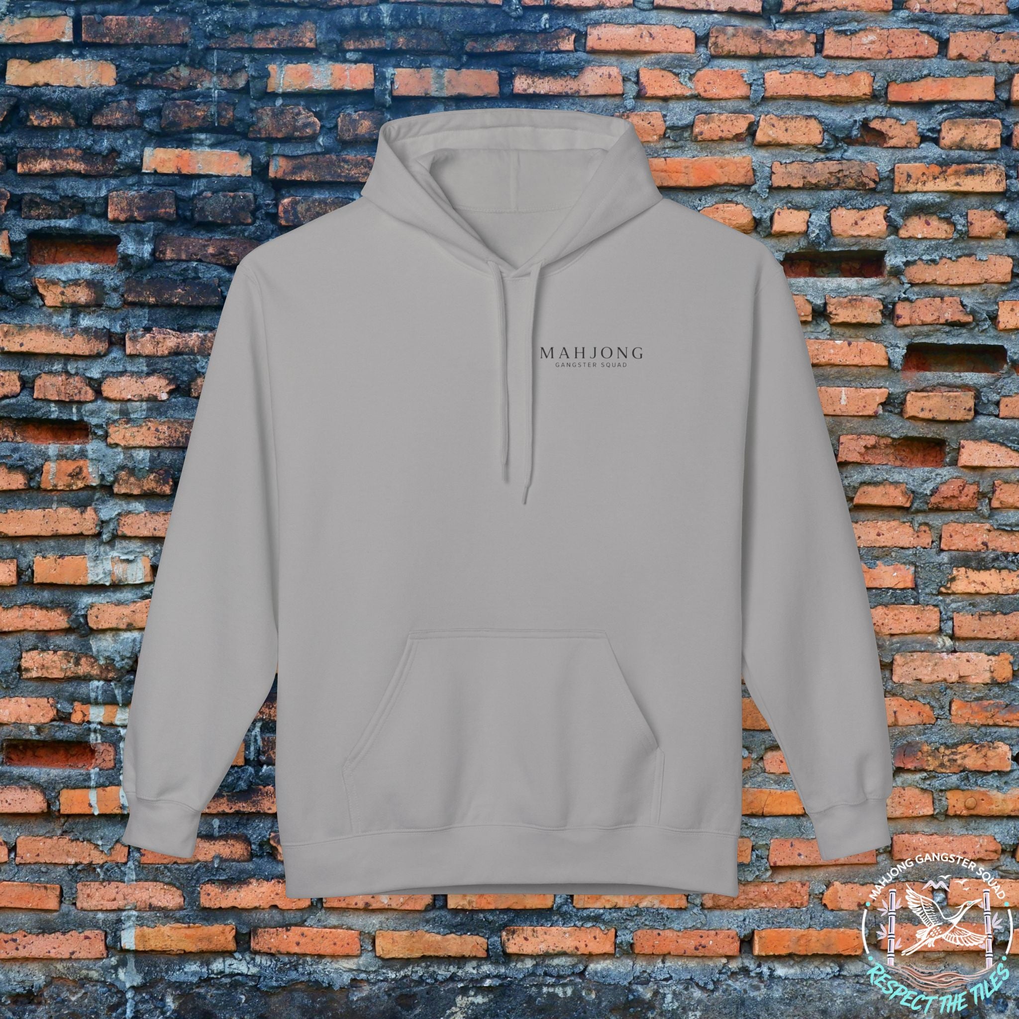Mahjong Gangster Squad Hoodie — “Bams, Beers & Bad Decisions”