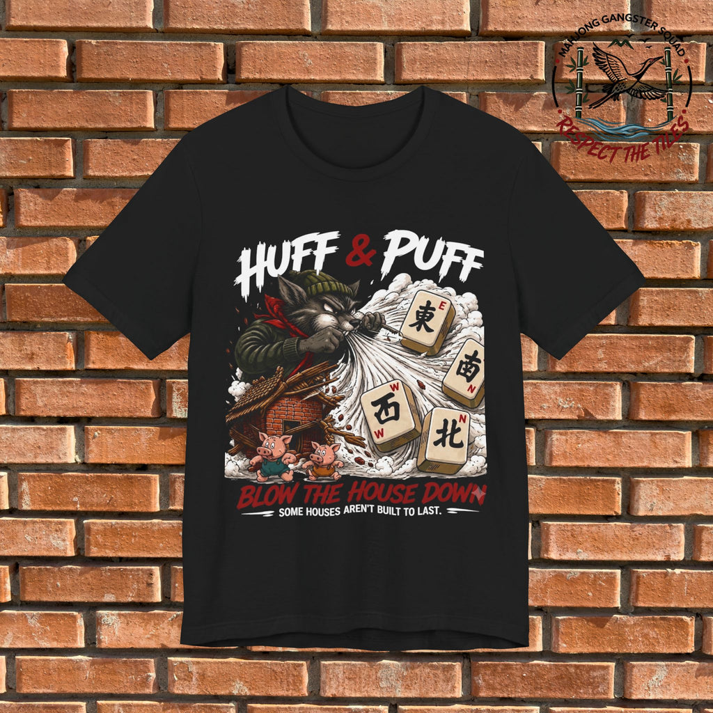 Mahjong Gangster Squad - "Blow the House Down" Graphic Tee
