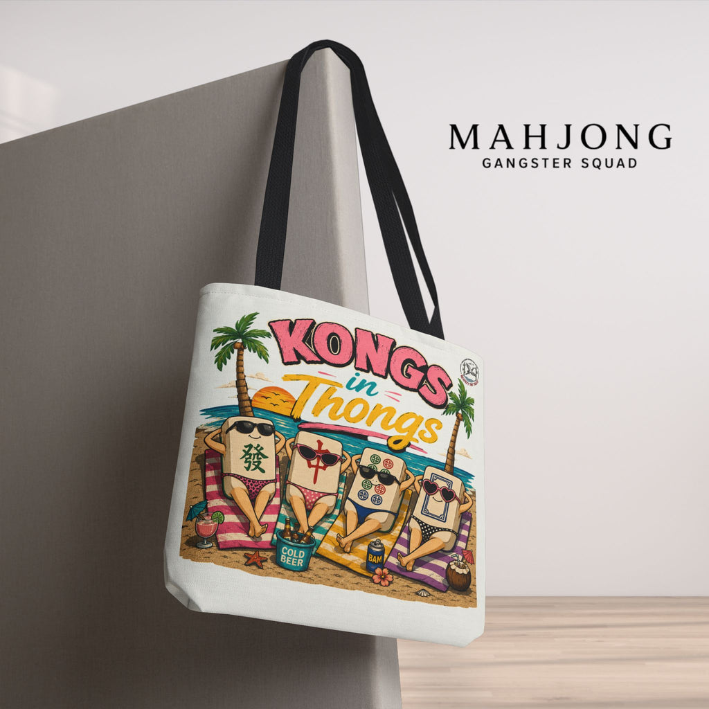 MahJong Gangster Squad - "Kongs in Thongs" Tote Bag