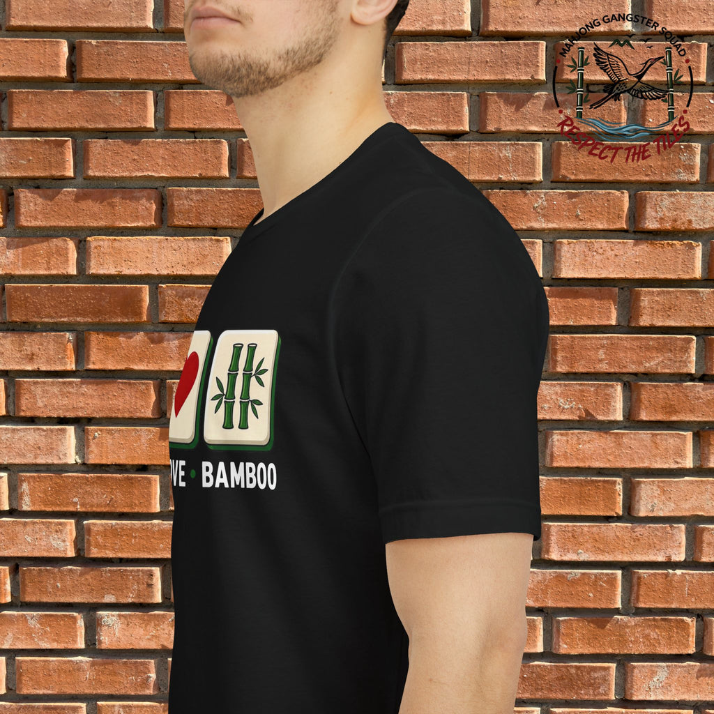 Mahjong Gangster Squad - "Peace • Love • Bamboo" Graphic Tee