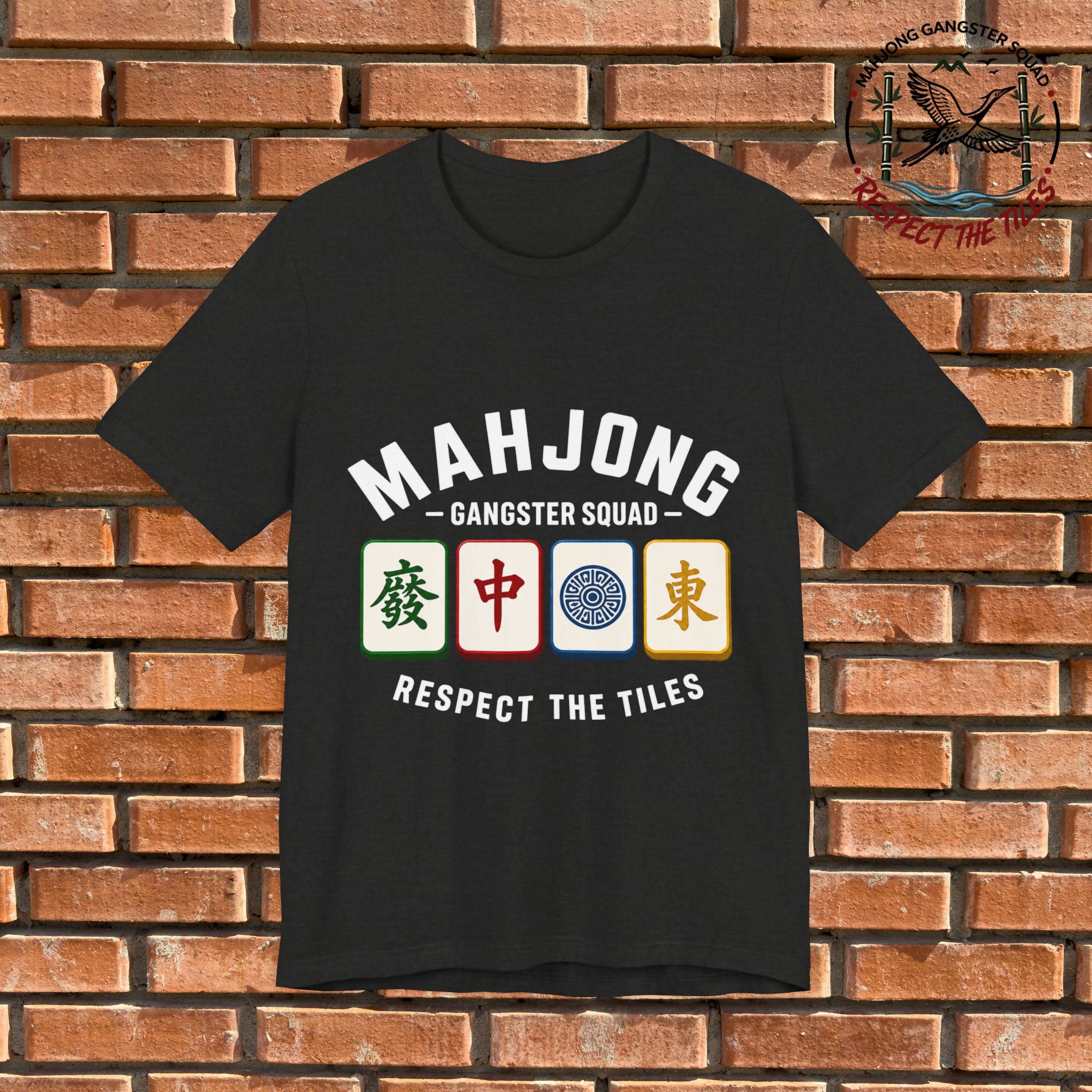 Mahjong Gangster Squad - "Respect the Tiles: Tiles" Graphic Tee