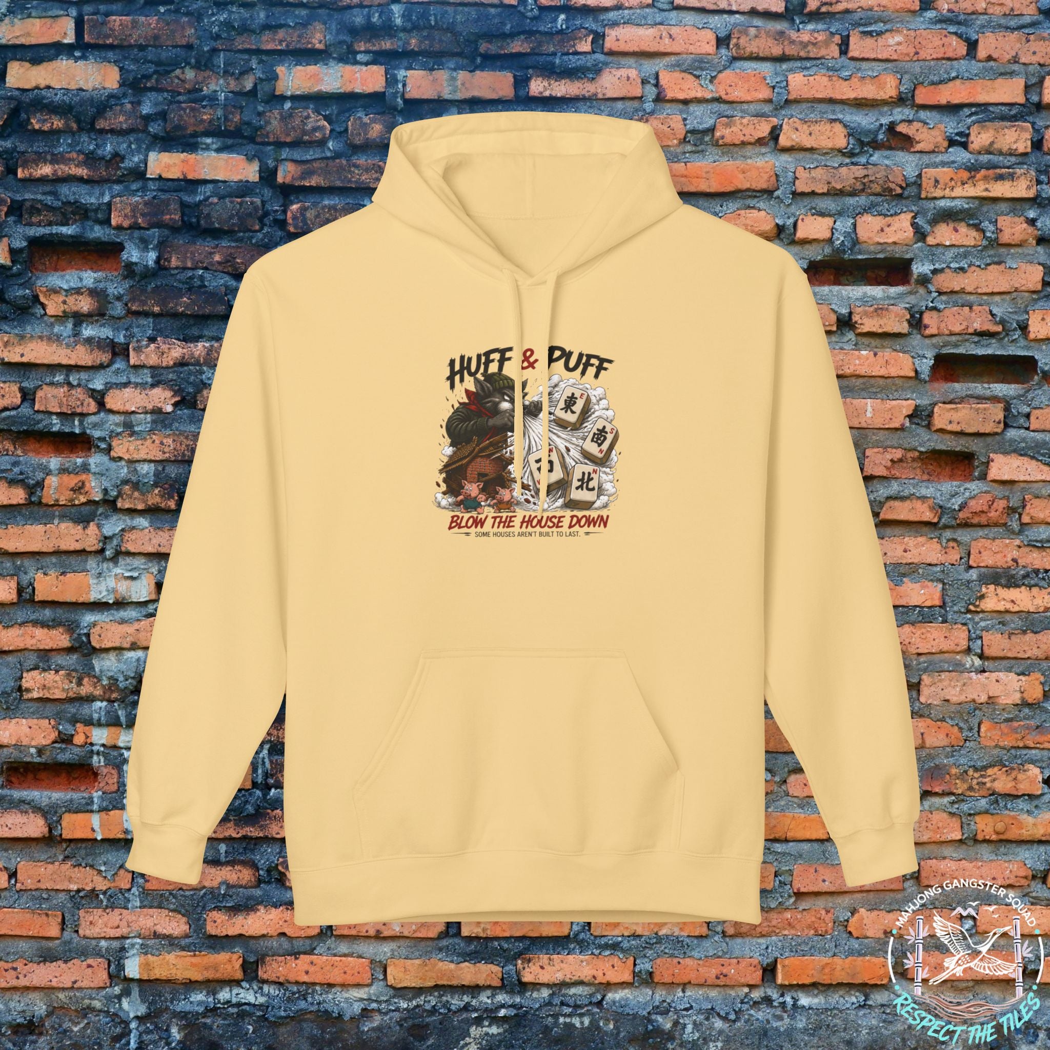 Mahjong Gangster Squad — "Blow the House Down" Hoodie