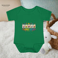 Mahjong Gangster Squad - 'Flower Child' Retro Baby Onesie