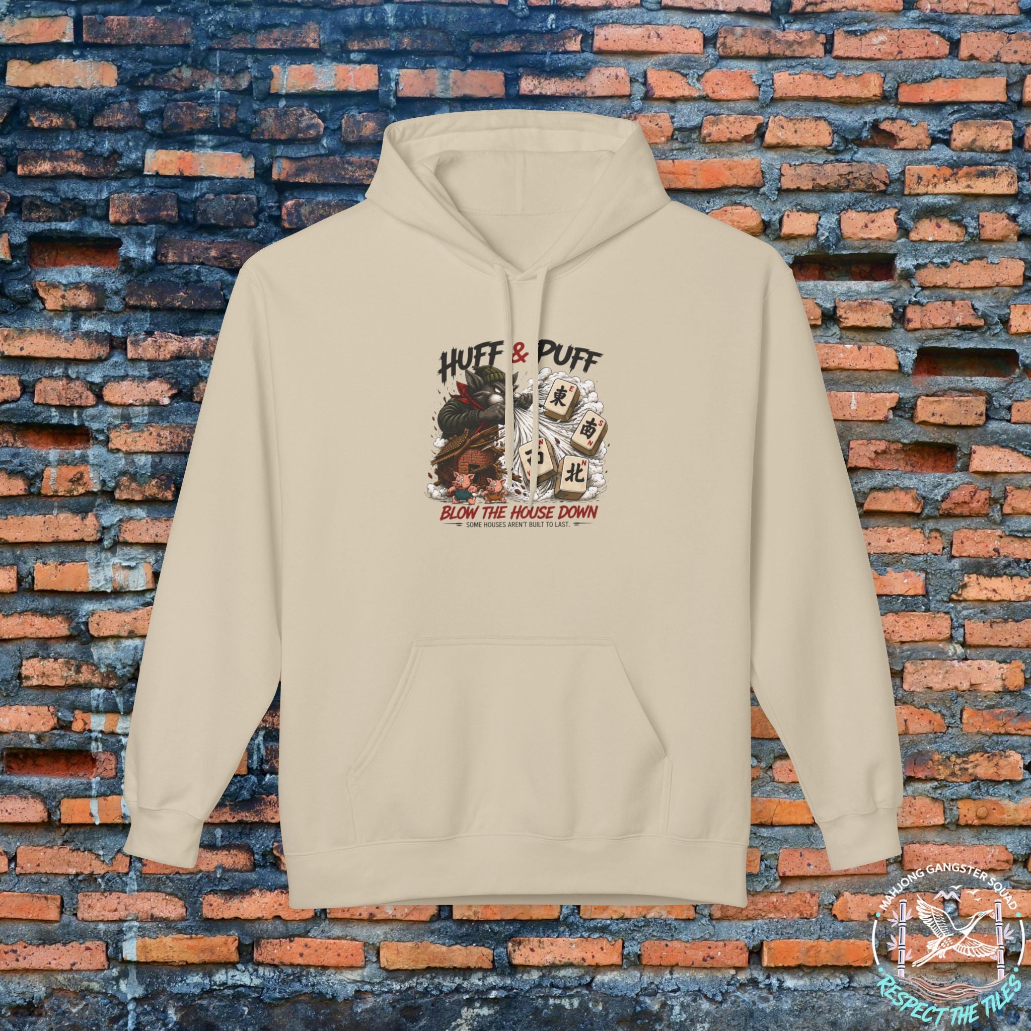 Mahjong Gangster Squad — "Blow the House Down" Hoodie
