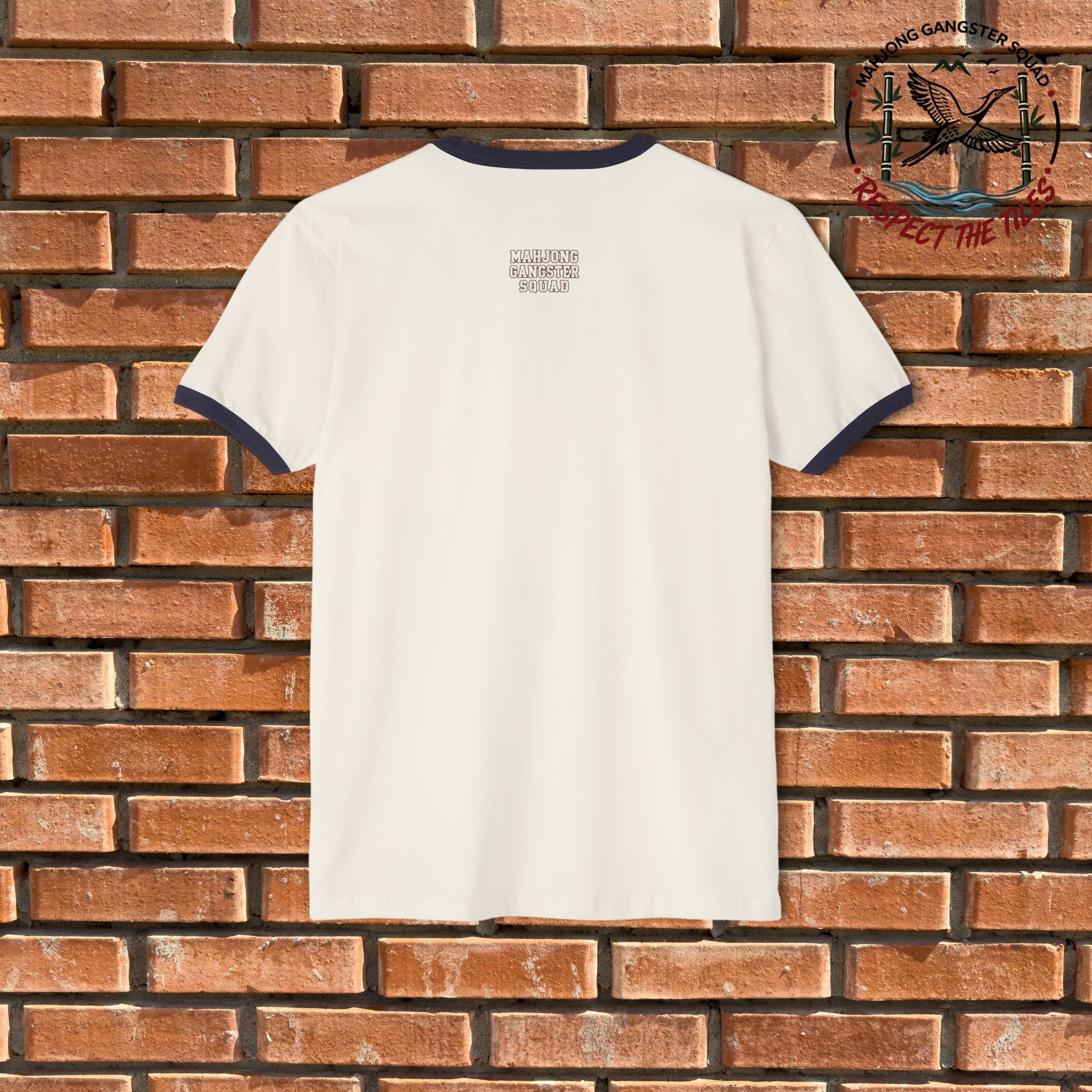 Mahjong Gangster Squad - "Mahjong First" Graphic Ring Tee