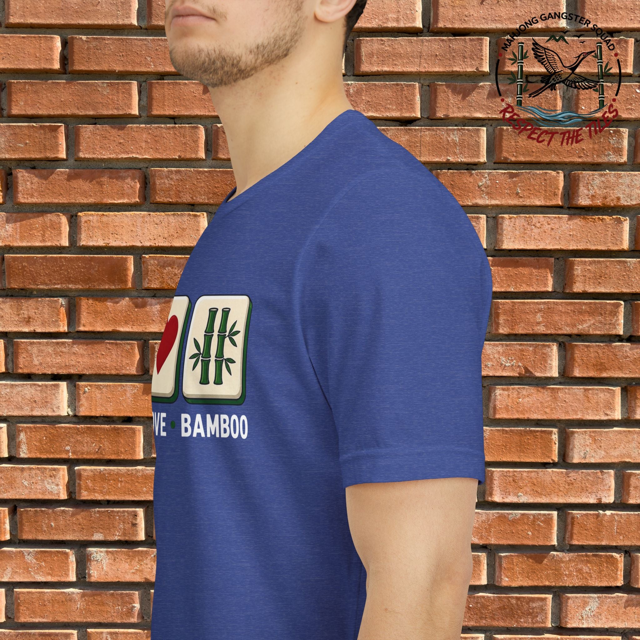 Mahjong Gangster Squad - "Peace • Love • Bamboo" Graphic Tee