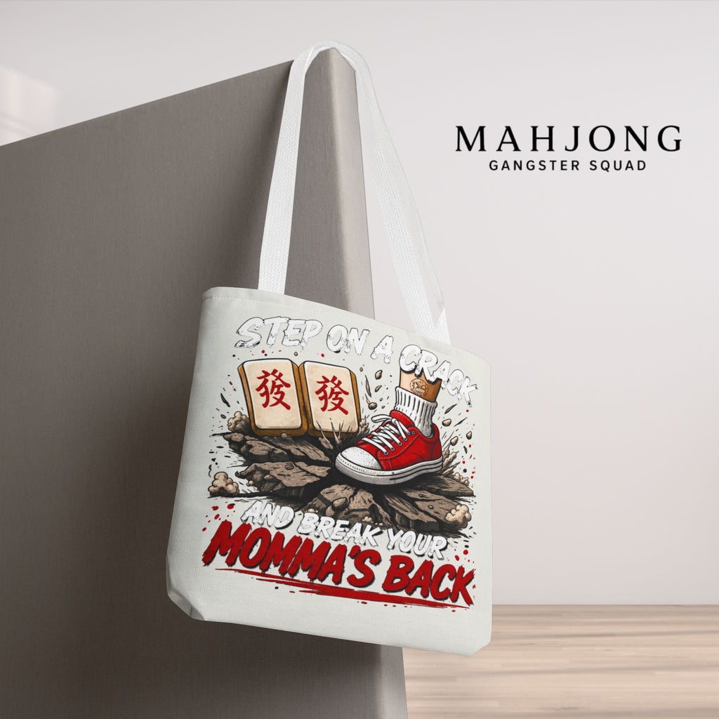 MahJong Gangster Squad - "Step on a Crack" Tote Bag
