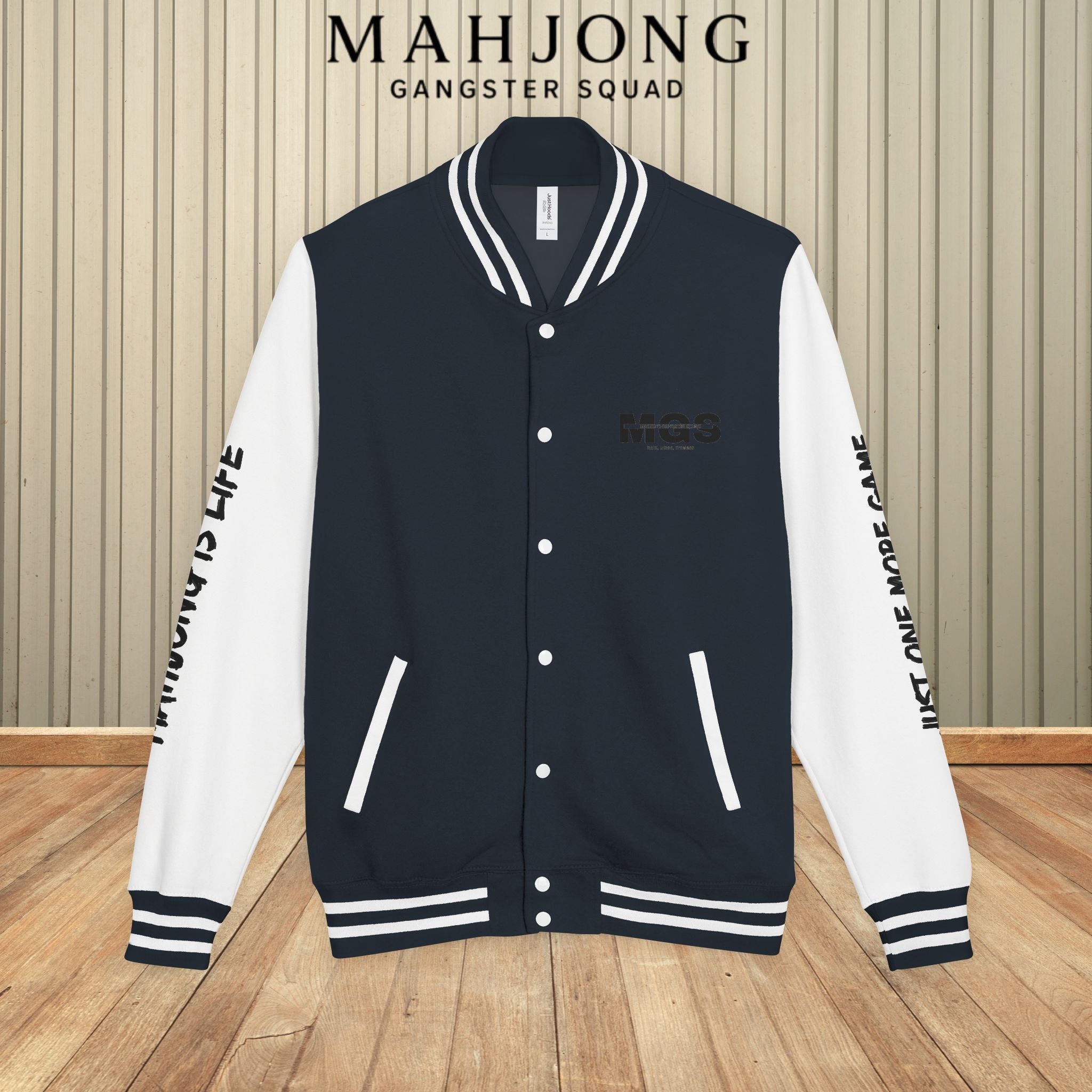 Mahjong Gangster Squad - Letterman Jacket