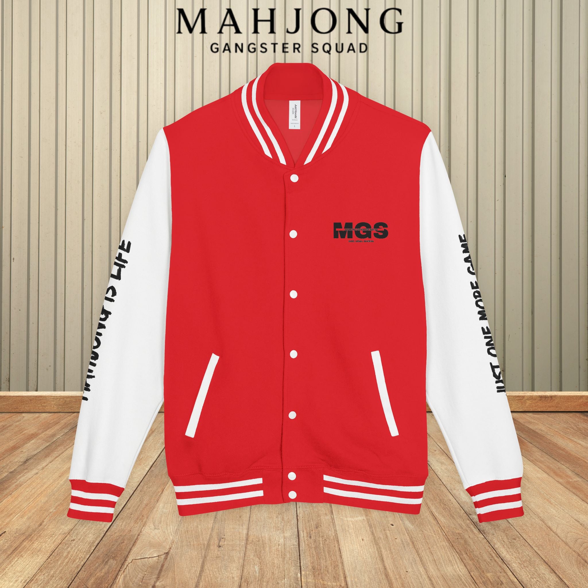 Mahjong Gangster Squad - Letterman Jacket