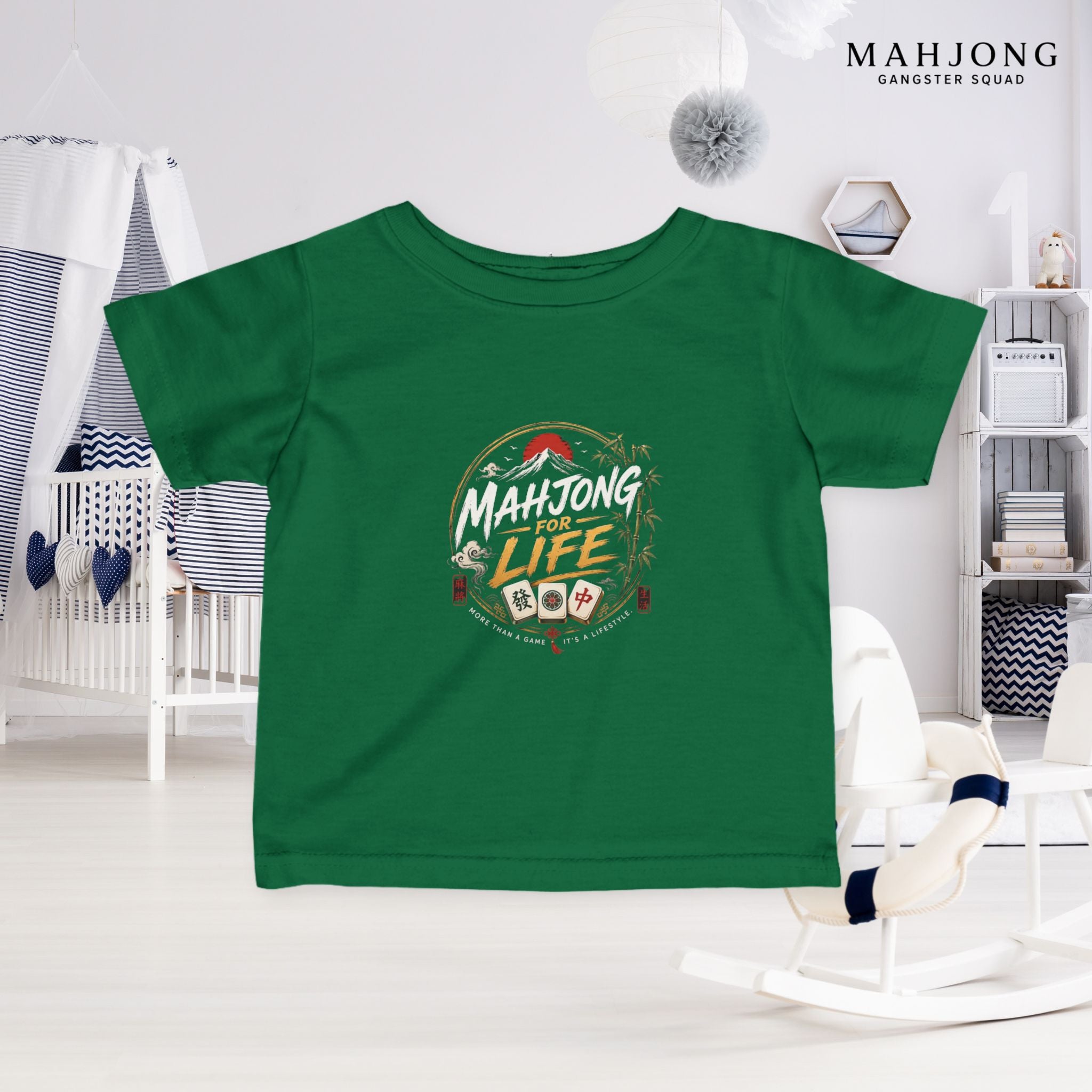 Mahjong Gangster Squad — ''Mahjong for Life" Infant Tee