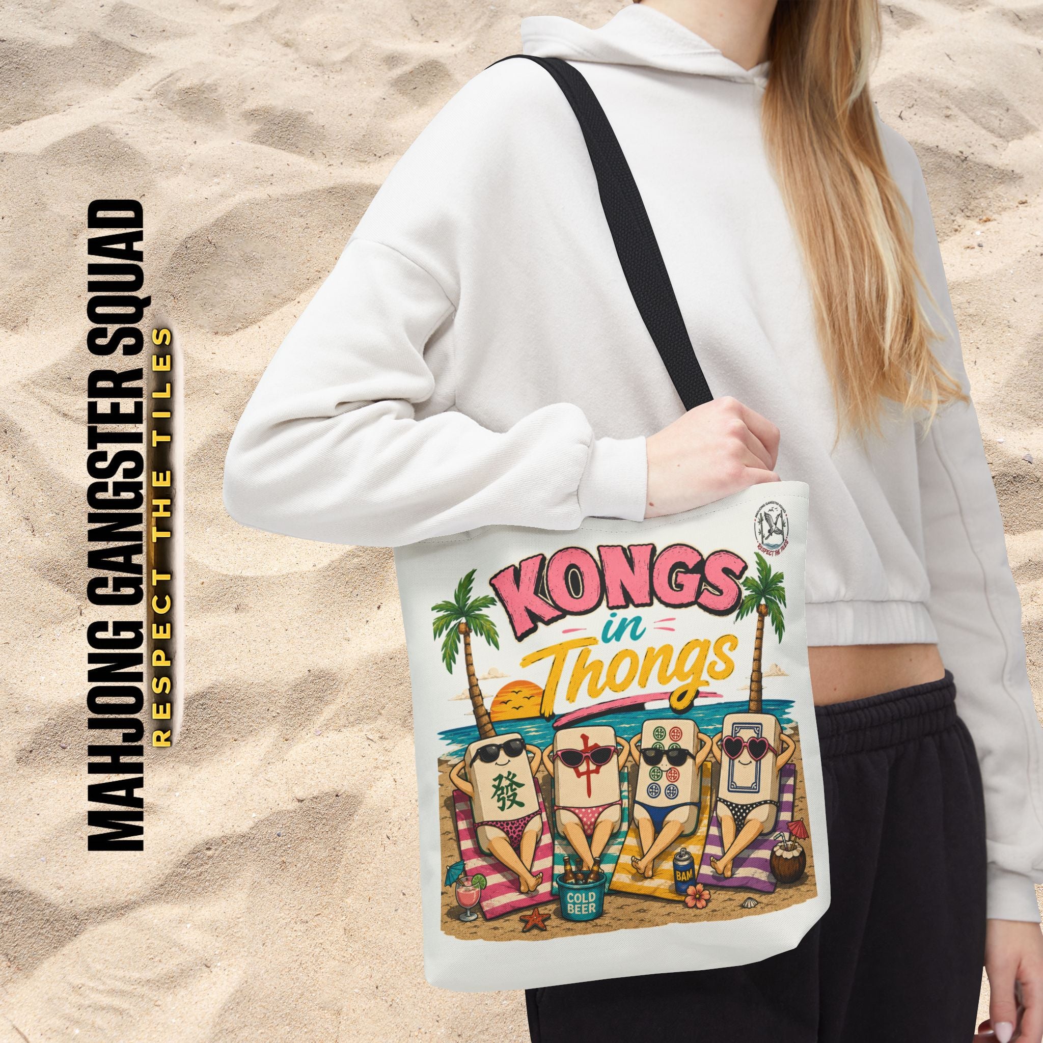 MahJong Gangster Squad - "Kongs in Thongs" Tote Bag