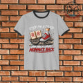 Mahjong Gangster Squad - "Step on a Crack" Graphic Ring Tee