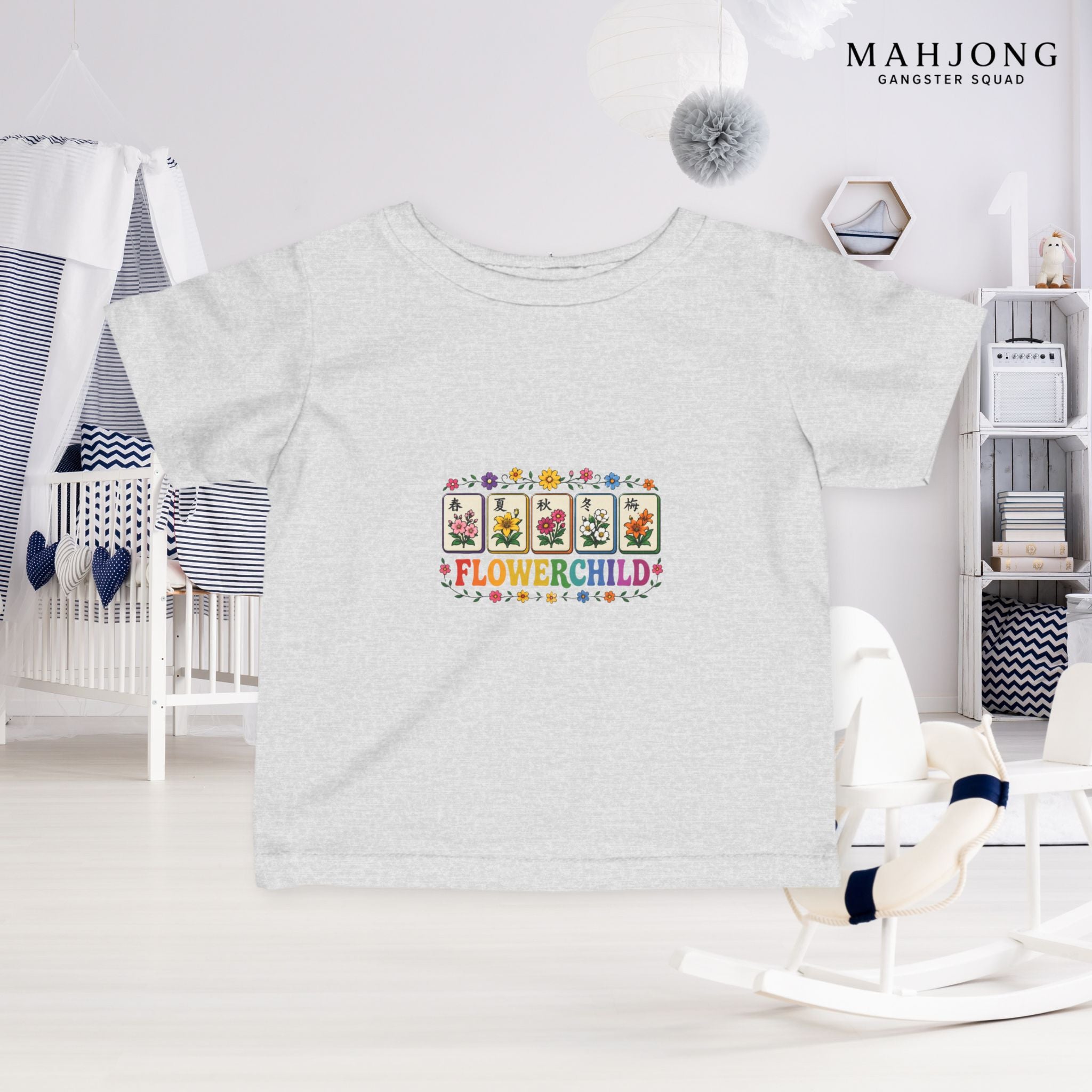 Mahjong Gangster Squad — ''Flower Child" Infant Tee