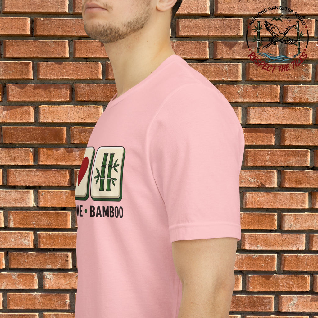 Mahjong Gangster Squad - "Peace • Love • Bamboo" Graphic Tee