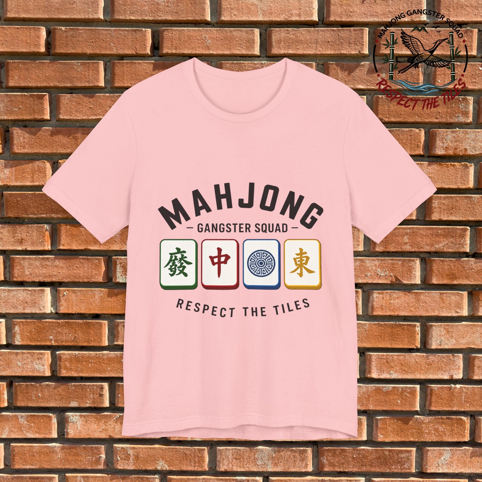 Mahjong Gangster Squad - "Respect the Tiles: Tiles" Graphic Tee