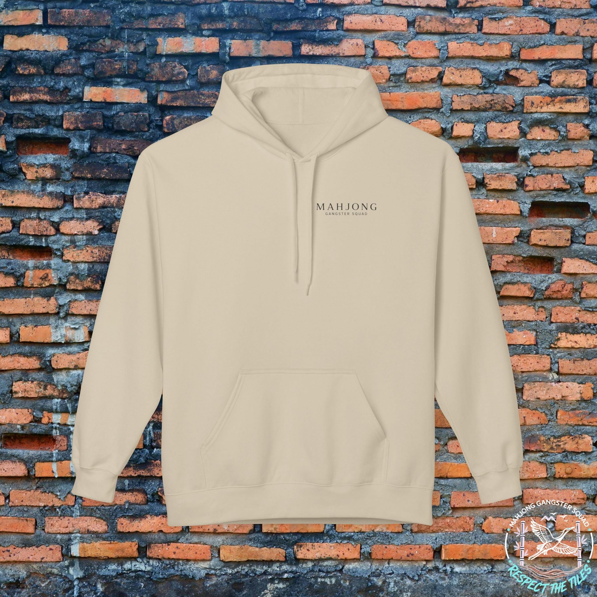 Mahjong Gangster Squad Hoodie — “Bams, Beers & Bad Decisions”