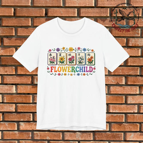Mahjong Gangster Squad - "Flower Child" Graphic Tee