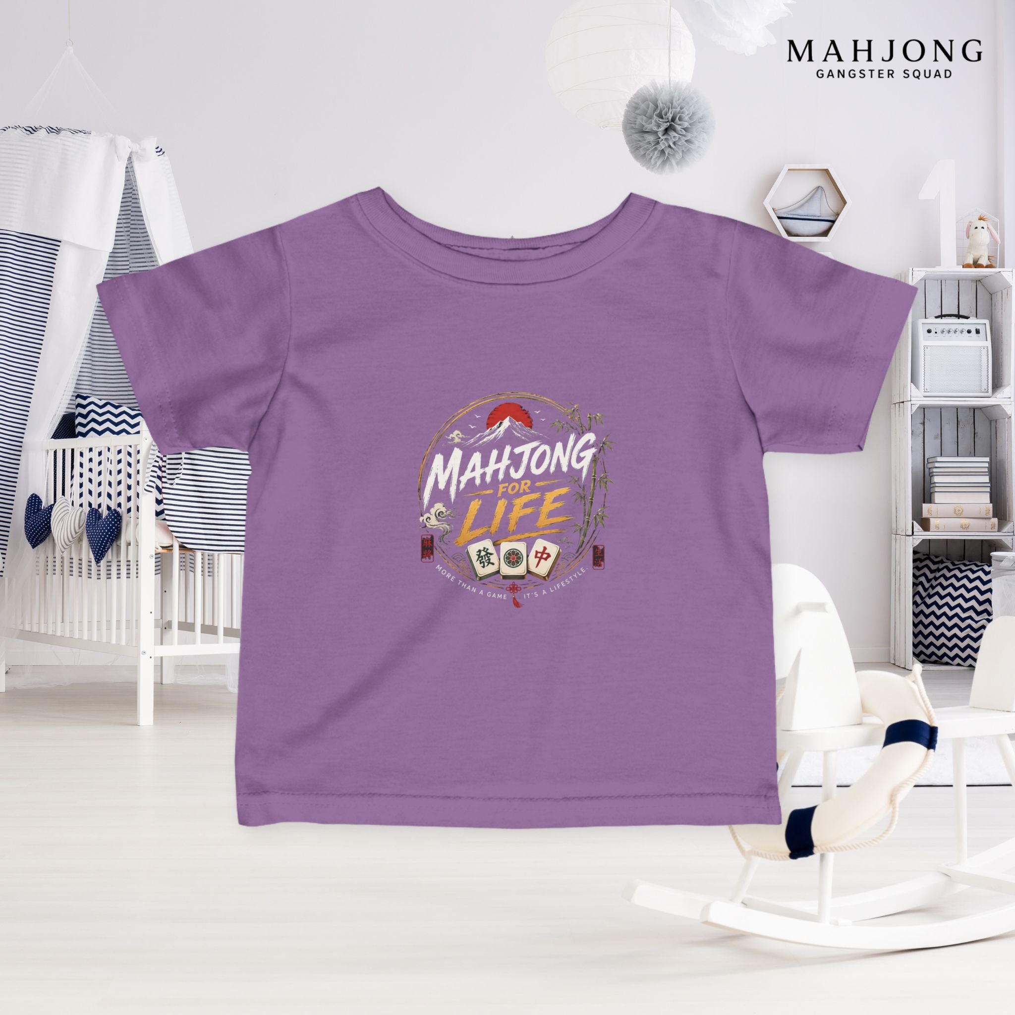 Mahjong Gangster Squad — ''Mahjong for Life" Infant Tee
