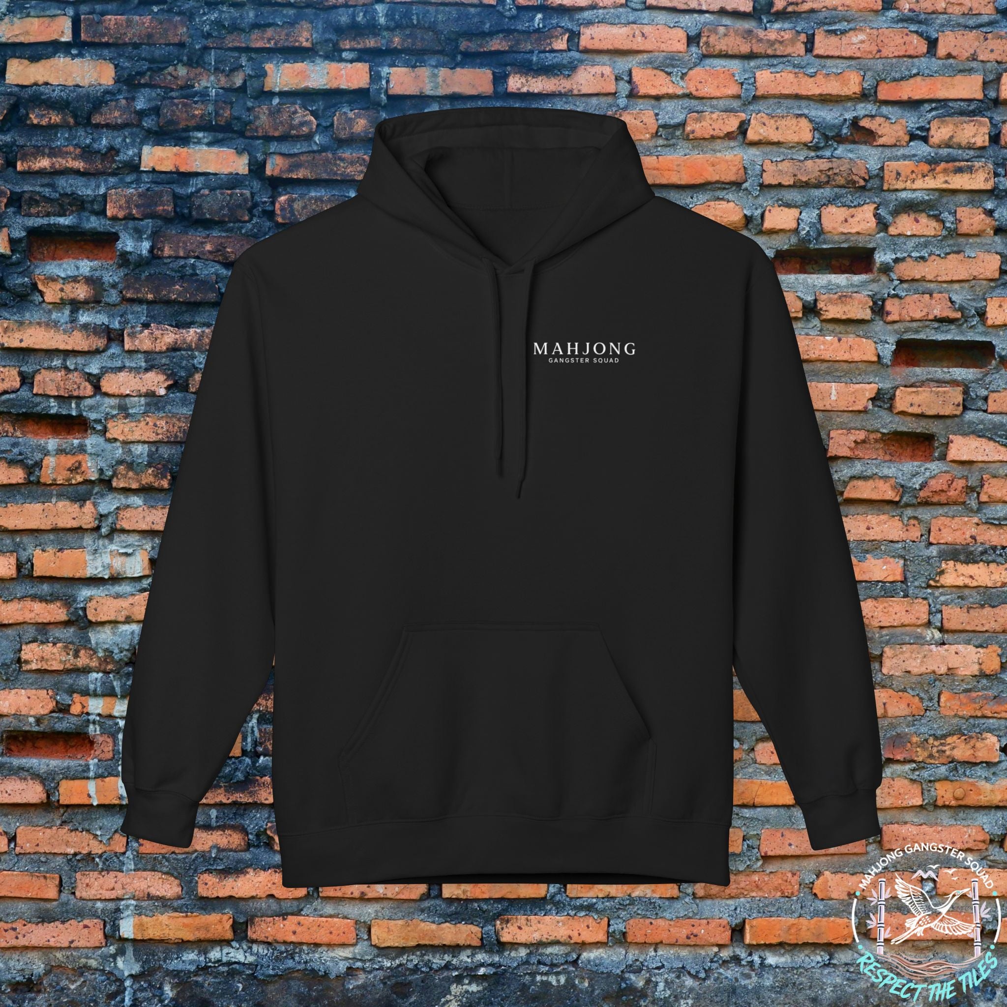 Mahjong Gangster Squad Hoodie — “Bams, Beers & Bad Decisions”