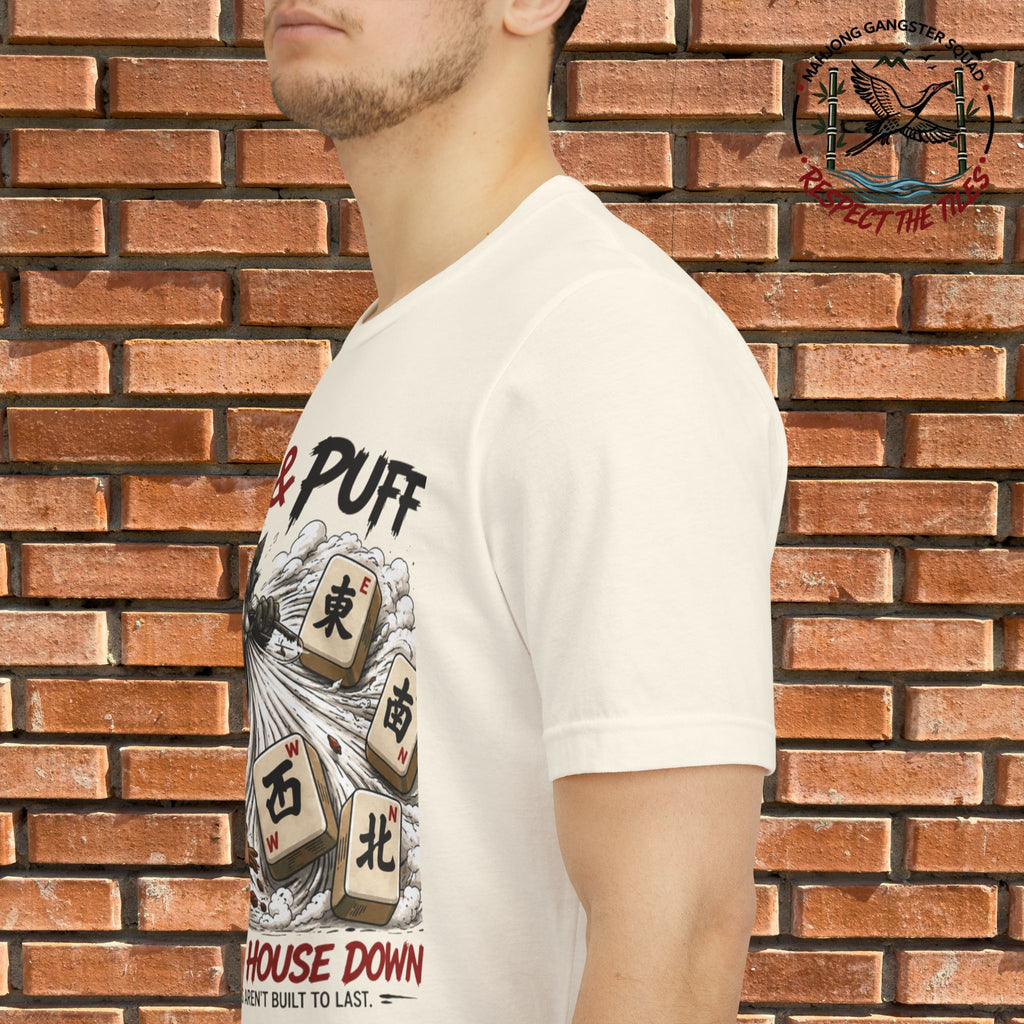 Mahjong Gangster Squad - "Blow the House Down" Graphic Tee