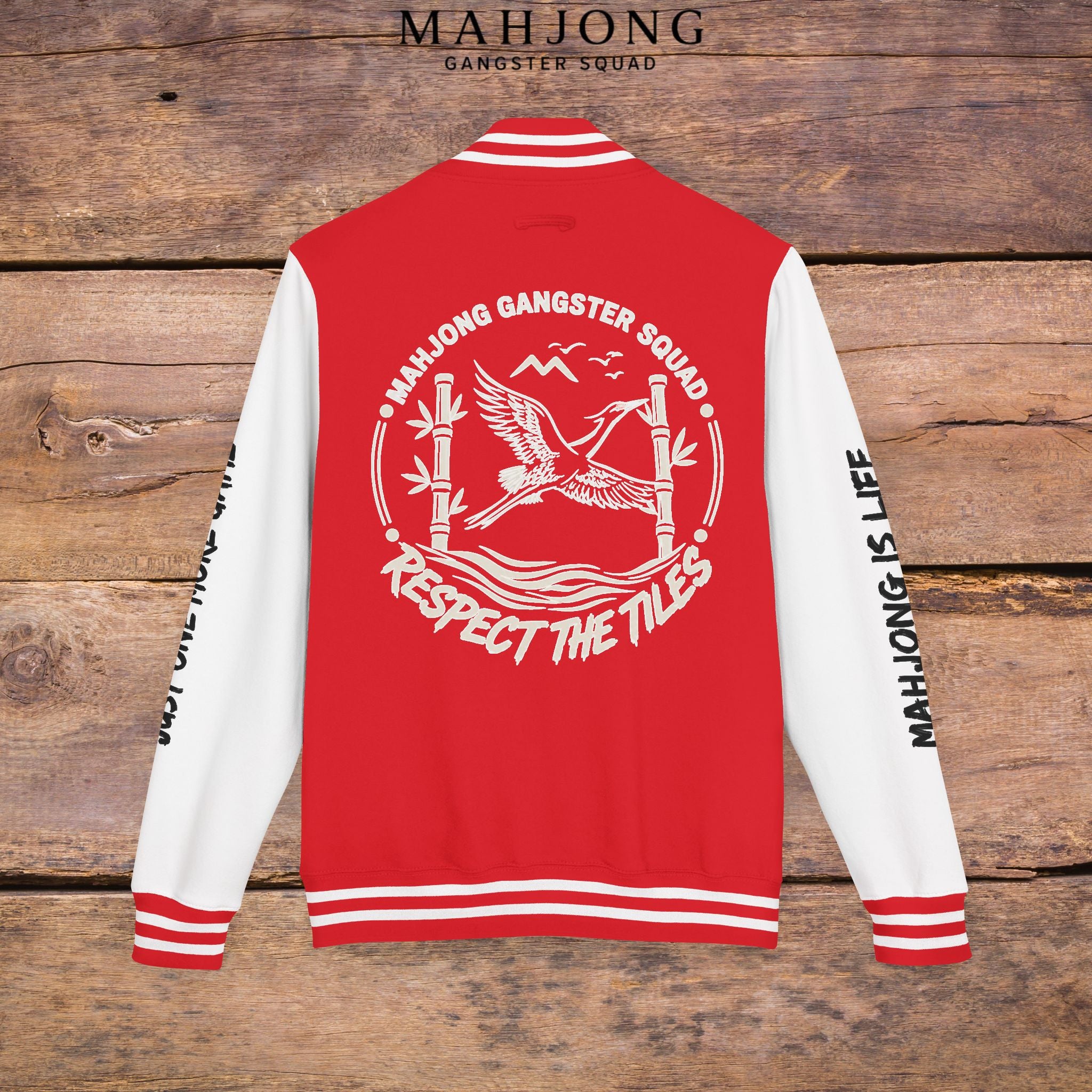 Mahjong Gangster Squad - Letterman Jacket